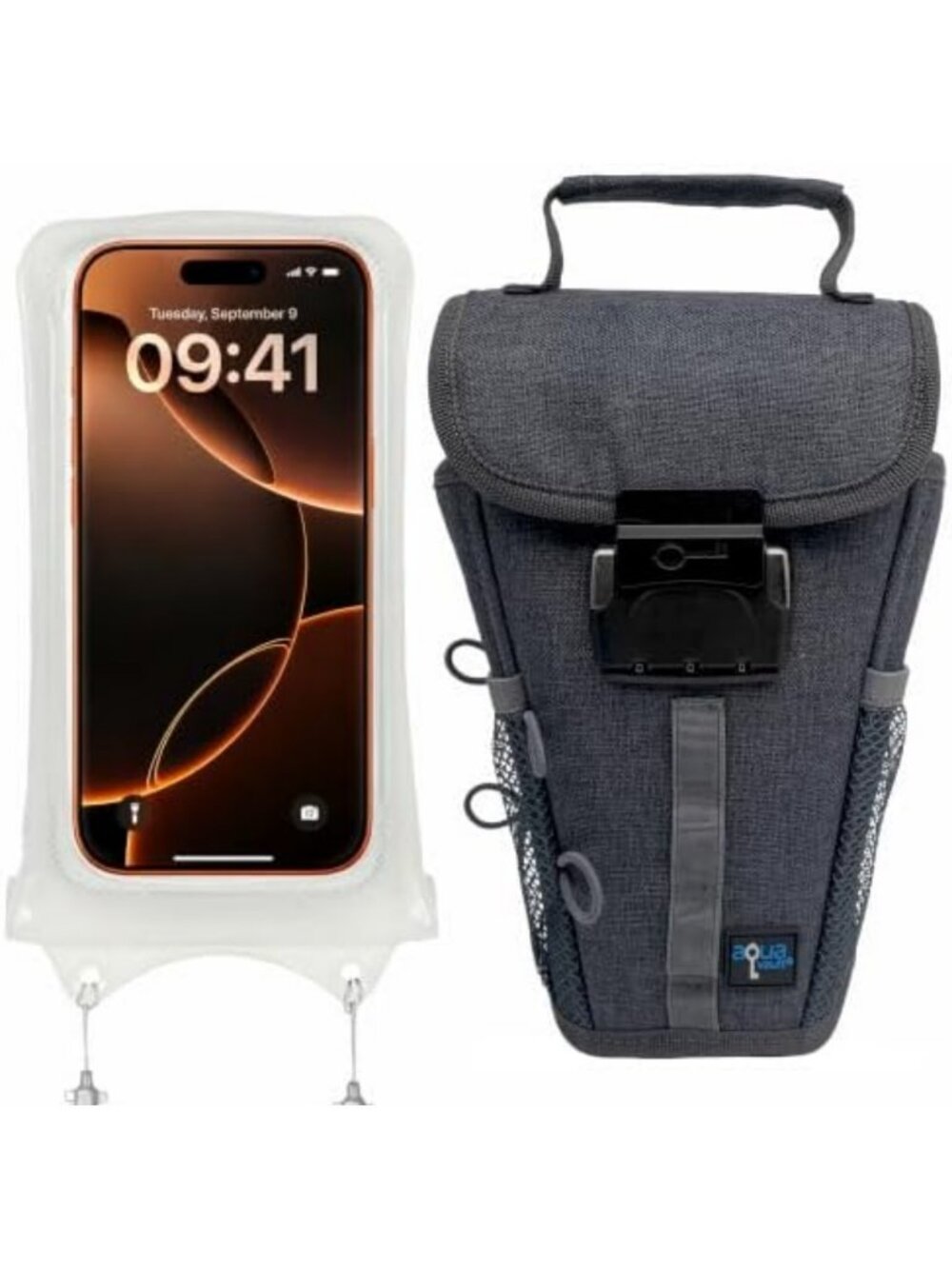 Portable Travel Safe Anti-Theft Lock Box | Waterproof Phone Pouch for Beach